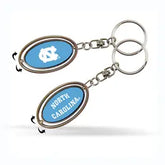 UNC Logo Spinner Keychain